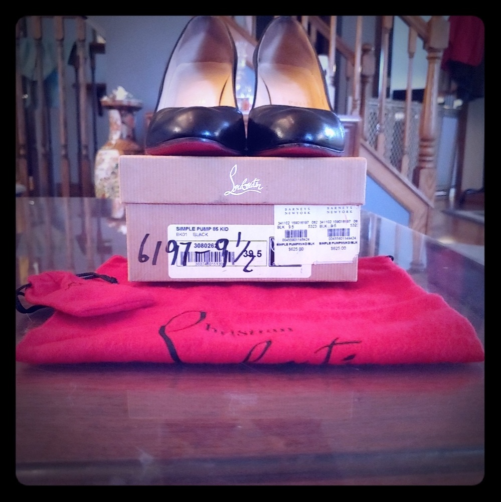 Authentic Christian Louboutin Simple Pump 85 KID